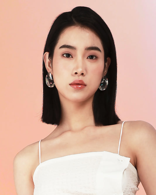 Glass Crystal Earrings